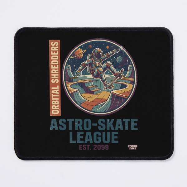 Item preview, Astro-Skate League - Orbital Shredders Vintage Astronaut designed and sold by rich-moda.