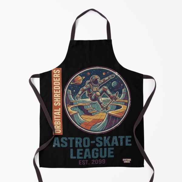 Item preview, Astro-Skate League - Orbital Shredders Vintage Astronaut designed and sold by rich-moda.