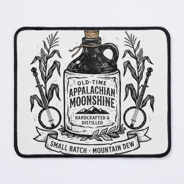 Item preview, Vintage Appalachian Moonshine Jug Vintage Illustration designed and sold by Rahat3344.