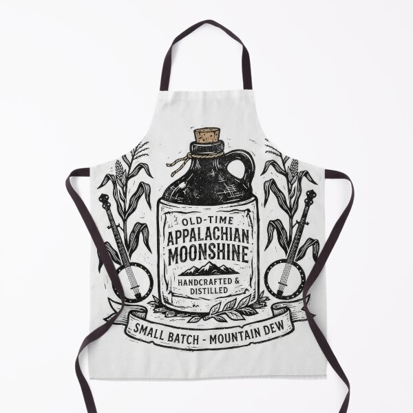 Item preview, Vintage Appalachian Moonshine Jug Vintage Illustration designed and sold by Rahat3344.