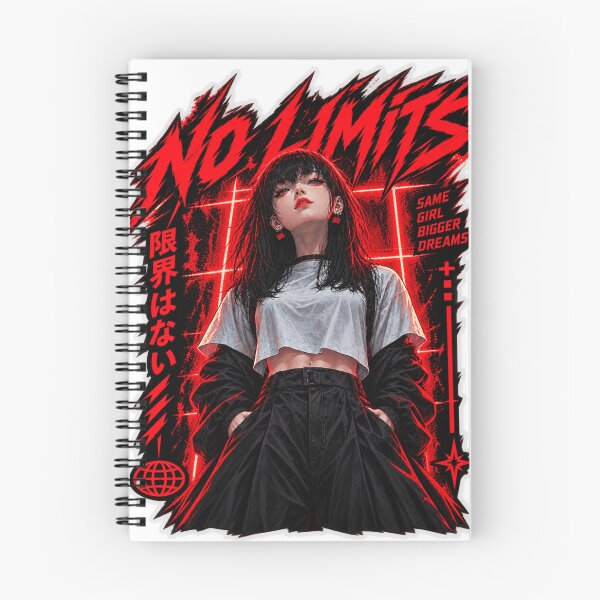 Item preview, No Limits Anime Girl Streetwear Aesthetic designed and sold by Designspere .