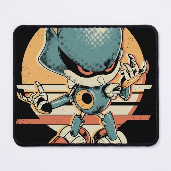 Item preview, Metal Sonic Sonic the Hedgehog Retro Video Game Anime Shirt designed and sold by Senpaiwaves.