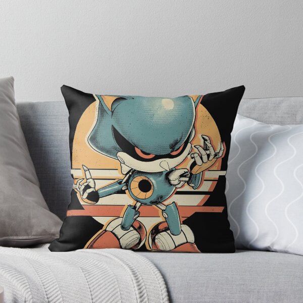 Item preview, Metal Sonic Sonic the Hedgehog Retro Video Game Anime Shirt designed and sold by Senpaiwaves.