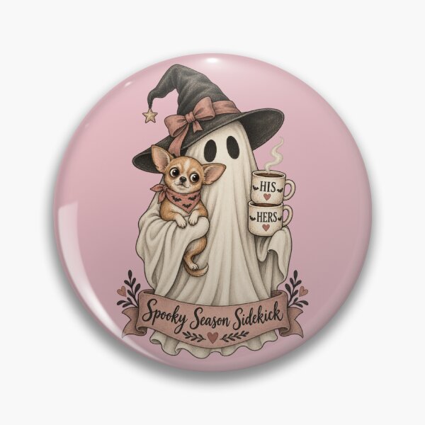 Item preview, Ghost & Chihuahua Couple Mugs Halloween  designed and sold by AmiGraph.
