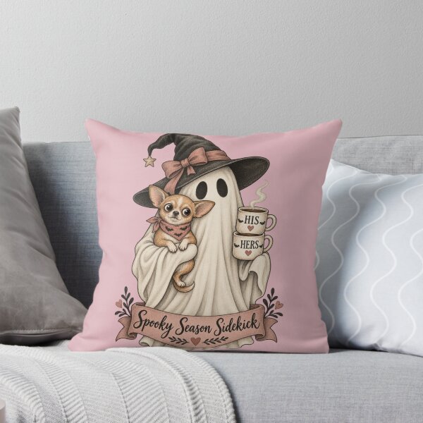 Item preview, Ghost & Chihuahua Couple Mugs Halloween  designed and sold by AmiGraph.