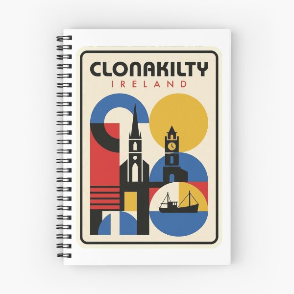 Item preview, Retro Clonakilty Bauhaus Geometric Skyline designed and sold by k3rstman1.
