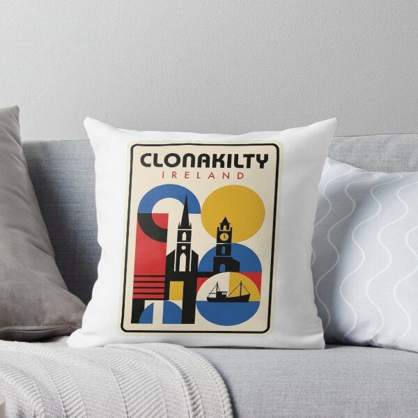 Item preview, Retro Clonakilty Bauhaus Geometric Skyline designed and sold by k3rstman1.