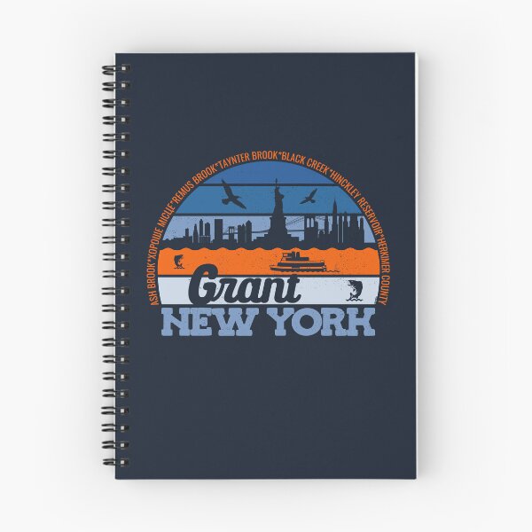 Item preview, Grant New York Sunset Retro Vintage Local Pride Logo designed and sold by CRHPOD20.