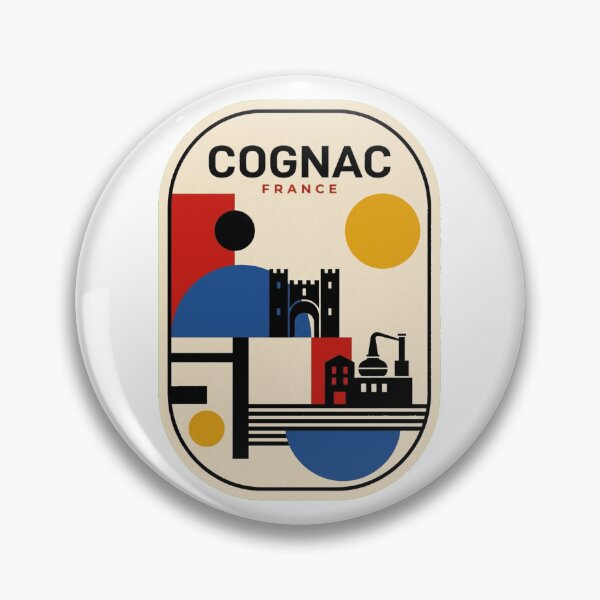 Item preview, Retro Cognac Bauhaus Geometric Skyline designed and sold by k3rstman1.