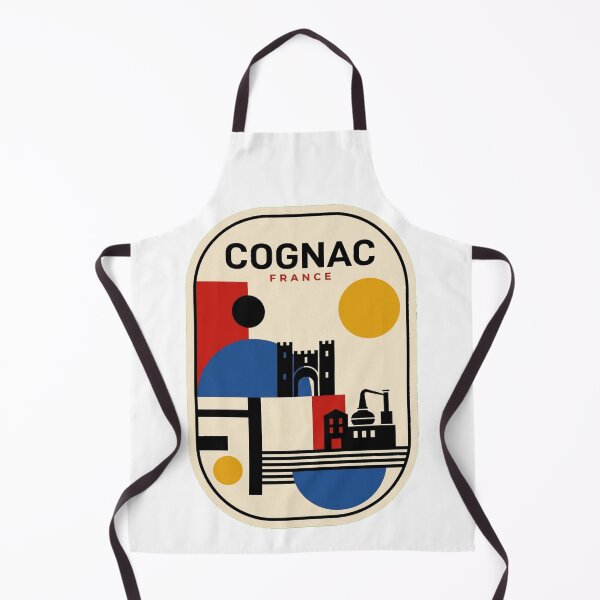 Aperçu de l'œuvre Cognac rétro Bauhaus Skyline géométrique créée et vendue par k3rstman1.