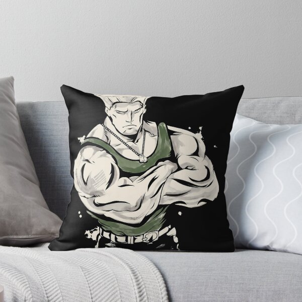 Item preview, Guile Street Fighter Sumi-e Video Game Anime Shirt designed and sold by Senpaiwaves.