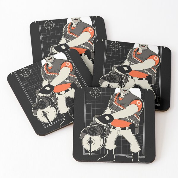 Item preview, The Heavy Team Fortress 2 Techwear Gaming Graphic Tee designed and sold by Senpaiwaves.
