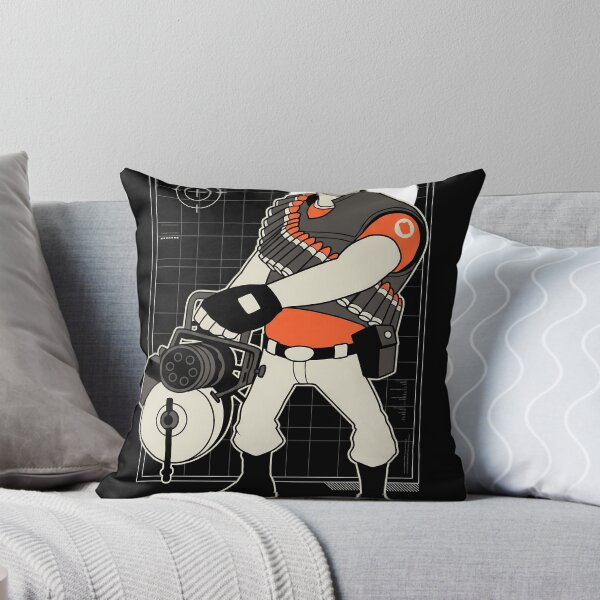 Item preview, The Heavy Team Fortress 2 Techwear Gaming Graphic Tee designed and sold by Senpaiwaves.