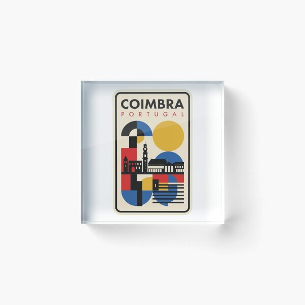 Item preview, Retro Coimbra Bauhaus Geometric Skyline designed and sold by k3rstman1.