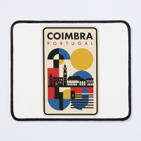 Item preview, Retro Coimbra Bauhaus Geometric Skyline designed and sold by k3rstman1.