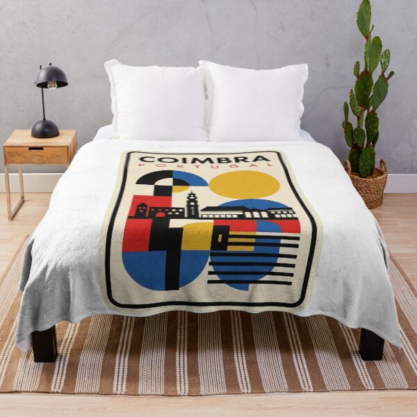 Item preview, Retro Coimbra Bauhaus Geometric Skyline designed and sold by k3rstman1.