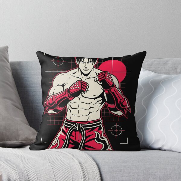 Item preview, Jin Kazama Tekken Techwear Anime Gaming Streetwear Tee designed and sold by Senpaiwaves.