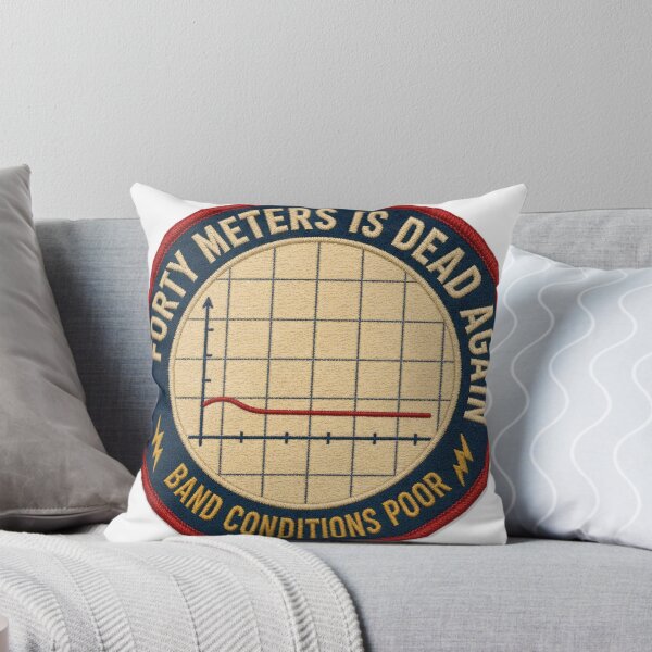 Item preview, Forty Meters Is Dead Again Funk Band Conditions Patch designed and sold by BoosterShop.