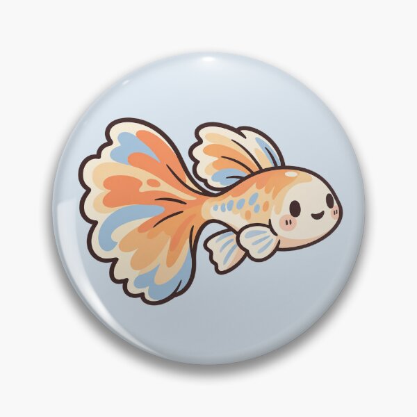 Item preview, Kawaii Guppy designed and sold by Peachy Dreams.