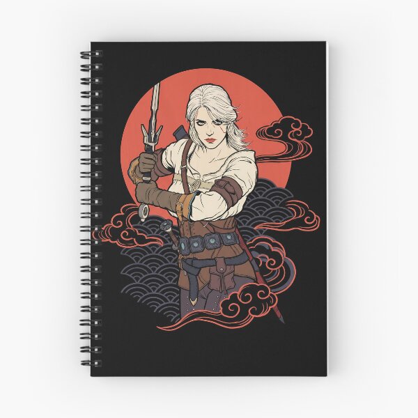 Item preview, Ciri The Witcher Ukiyo-e Video Game Anime Shirt designed and sold by Senpaiwaves.