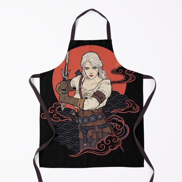 Item preview, Ciri The Witcher Ukiyo-e Video Game Anime Shirt designed and sold by Senpaiwaves.