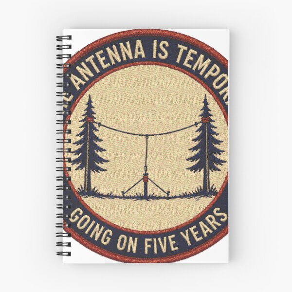 Item preview, The Antenna Is Temporary Wire Dipole Radio Patch designed and sold by BoosterShop.