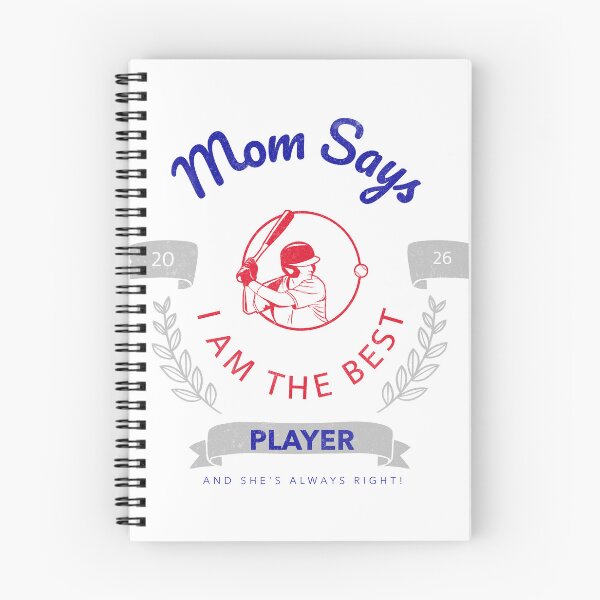 Item preview, Mom Says I am the best baseball player! designed and sold by StarrBrand.
