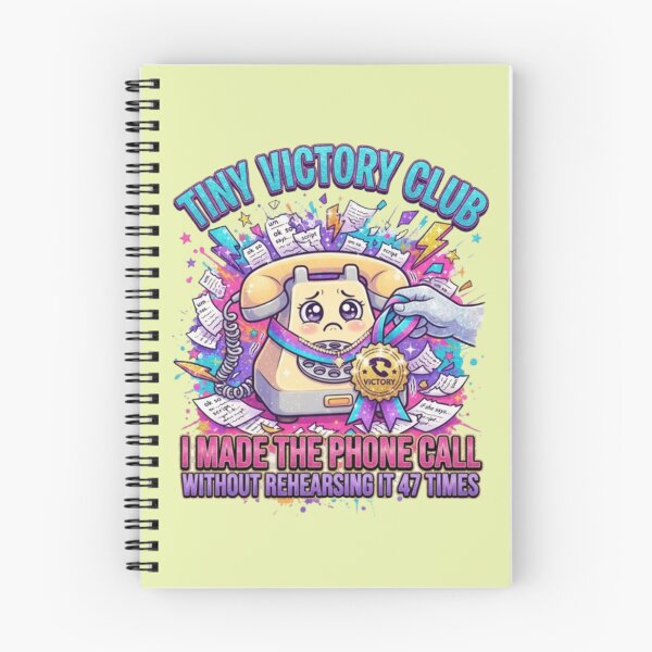 Item preview, Phone Call Survivor – Tiny Victory Club designed and sold by QuirkandJoyCo.
