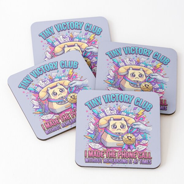 Item preview, Phone Call Survivor – Tiny Victory Club designed and sold by QuirkandJoyCo.
