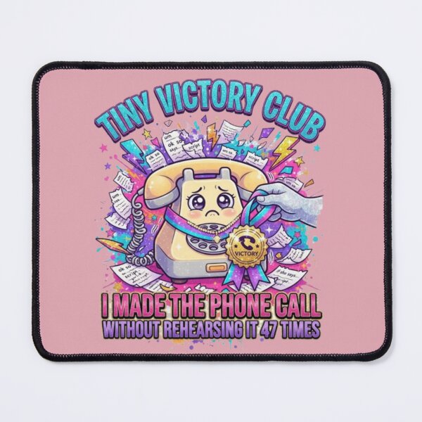 Item preview, Phone Call Survivor – Tiny Victory Club designed and sold by QuirkandJoyCo.