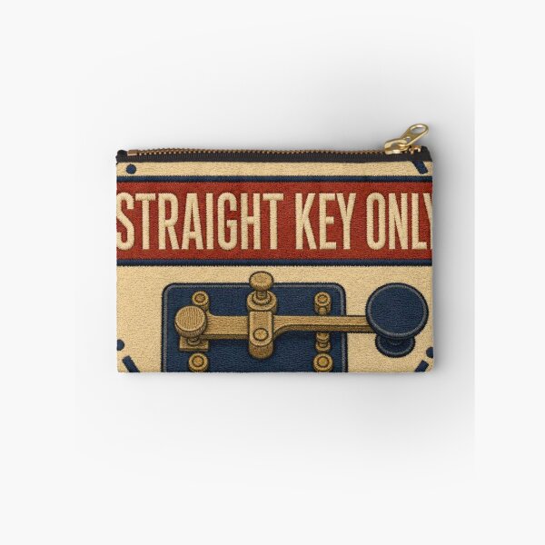 Item preview, Straight Key Only Morse Key Telegraph Patch designed and sold by BoosterShop.