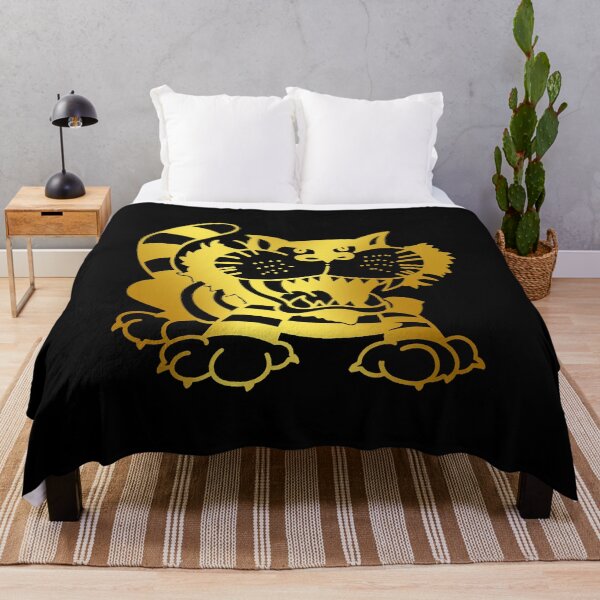 Item preview, Mighty Cats Retro Logo Drawing Black and Gold Series designed and sold by Luke Foran Sports Art.