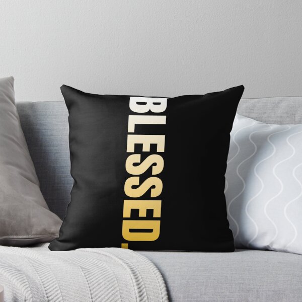 Item preview, University Varsity-Gold Blessed Vertical Varsity-Gold Yellow designed and sold by AmberWild.