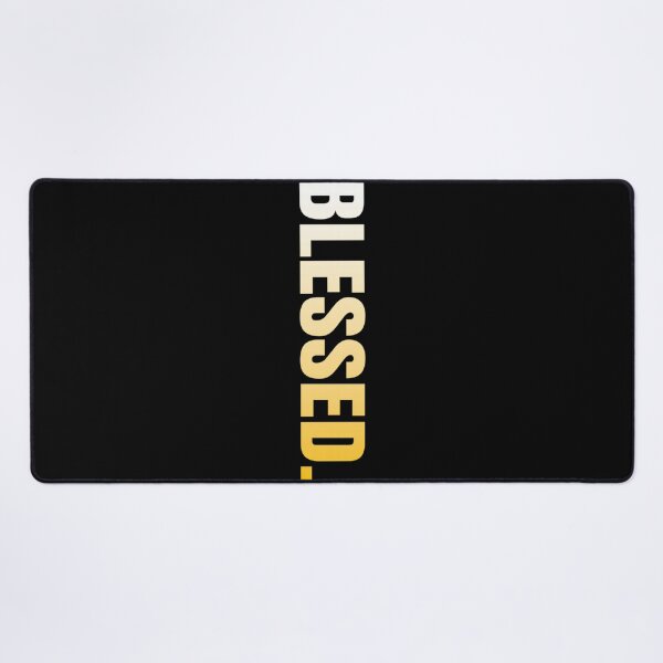 Item preview, University Varsity-Gold Blessed Vertical Varsity-Gold Yellow designed and sold by AmberWild.