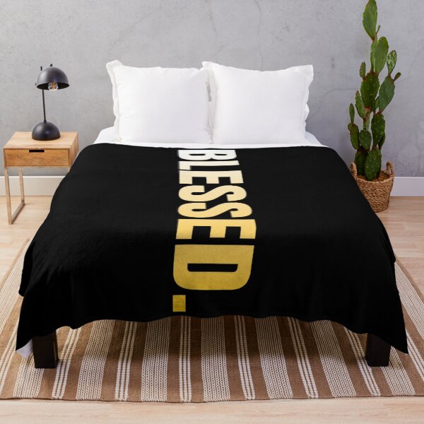 Item preview, University Varsity-Gold Blessed Vertical Varsity-Gold Yellow designed and sold by AmberWild.