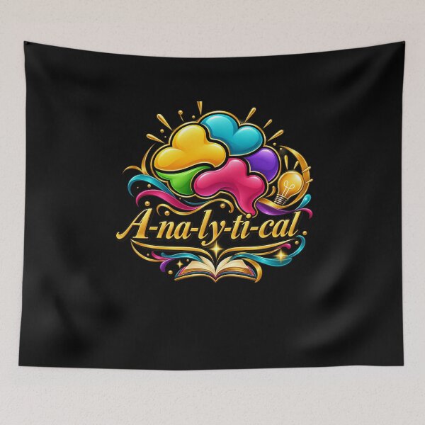 Item preview, Analytical-Colorful Brain designed and sold by Trendi61.