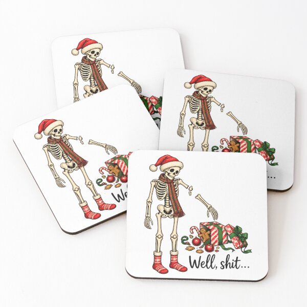 Item preview, Funny Skeleton Broken Arm Christmas Present Creepmas Spooky Holiday Graphic designed and sold by DYAFLK.