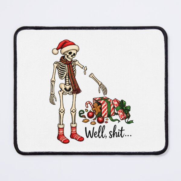 Item preview, Funny Skeleton Broken Arm Christmas Present Creepmas Spooky Holiday Graphic designed and sold by DYAFLK.