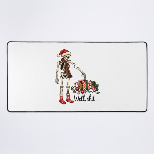 Item preview, Funny Skeleton Broken Arm Christmas Present Creepmas Spooky Holiday Graphic designed and sold by DYAFLK.