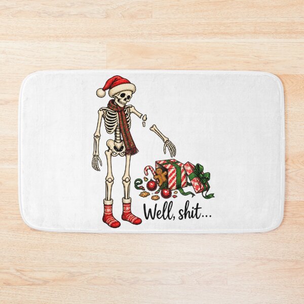 Item preview, Funny Skeleton Broken Arm Christmas Present Creepmas Spooky Holiday Graphic designed and sold by DYAFLK.