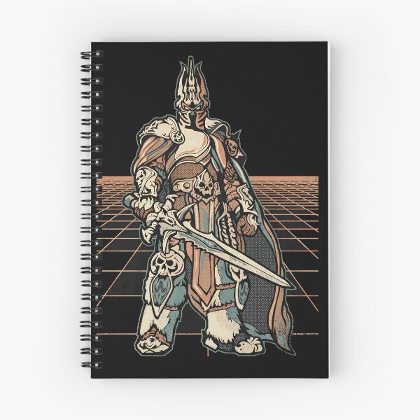Item preview, Arthas Menethil Warcraft III Retro Anime Gaming Streetwear Tee designed and sold by Senpaiwaves.