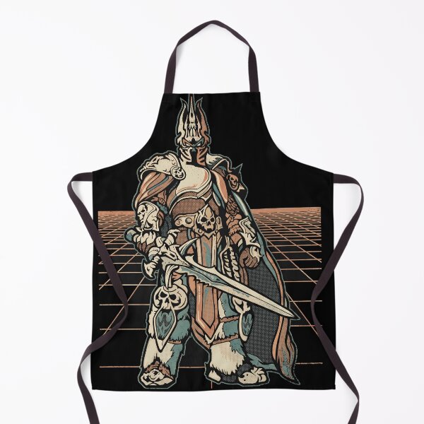 Aperçu de l'œuvre T-shirt Arthas Menethil Warcraft III style rétro anime gaming streetwear créée et vendue par Senpaiwaves.