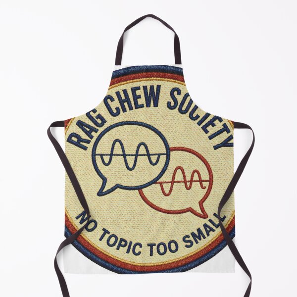 Item preview, Rag Chew Society Funk Chat Round Patch designed and sold by BoosterShop.