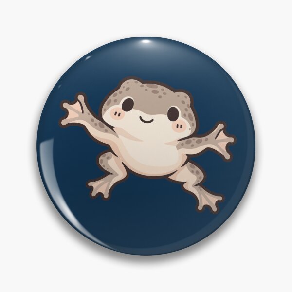 Item preview, Kawaii African Dwarf Frog designed and sold by Peachy Dreams.