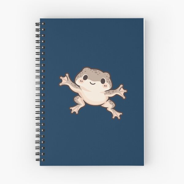 Item preview, Kawaii African Dwarf Frog designed and sold by Peachy Dreams.