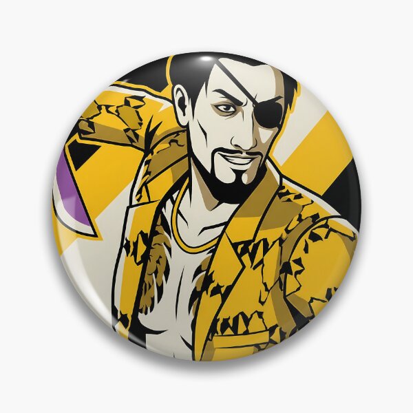 Item preview, Goro Majima Yakuza Techwear Gaming Graphic Tee designed and sold by Senpaiwaves.