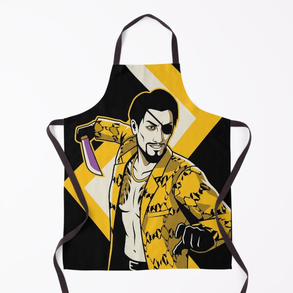 Aperçu de l'œuvre Goro Majima Yakuza Techwear T-shirt graphique de jeu créée et vendue par Senpaiwaves.