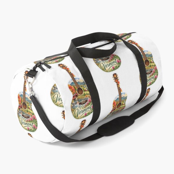 Item preview, Vermont Autumn Countryside Guitar designed and sold by Whimspired By Paxx.