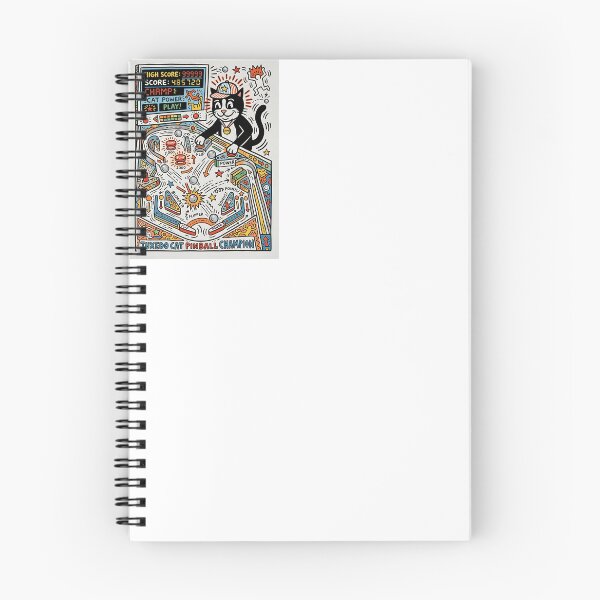 Item preview, Tuxedo Cat Pinball Champion designed and sold by PictoVibe.