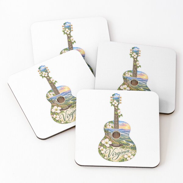 Item preview, Virginia Blue Ridge Guitar designed and sold by Whimspired By Paxx.